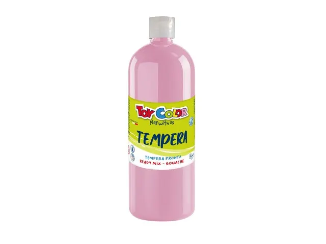 ToyColor plakkaatverf fles 1L roze