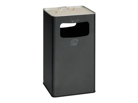 Combi-asbak Hxd 750X420X420Mm Vierkant Antiekzilver