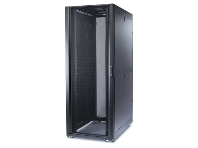 NetShelter SX 48U 800mm Wide x 1200mm Deep Enclosure with Sides Black