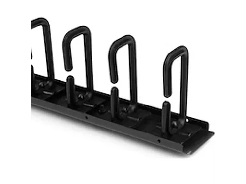 Verticale kabelmanager met D-ring haken 40U 1,8 m