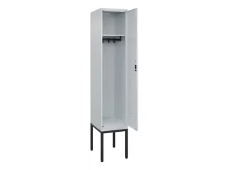 locker,HxBxD 2120x400x500mm,1vak,vak B 400mm,cil.-slot,voetonderstel - 2