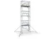 échafaudage pliant,mezzanine modulaire H 5,55m,lxP 1800x600mm