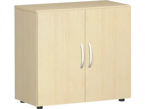 kantoorkast openslaande deuren HxBxD 752x800x420mm hout esdoorn