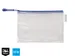 Opbergtas Tarifold met rits 235x165mm PVC blauw