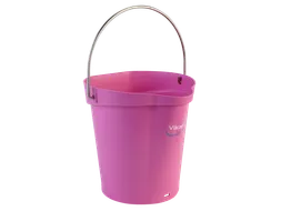 Hygiene 5688-1 emmer 6 liter roze maatverdeling en schenktuit