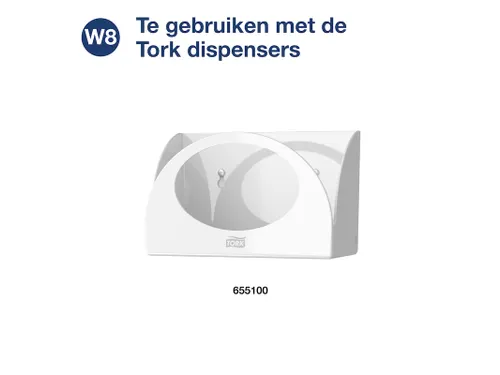Reiningingsdoek Tork 194750 Long Lasting W8 multifunctioneel rood