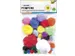 Pompon Folia 30 stuks diverse kleuren en afmetingen 30 stuks
