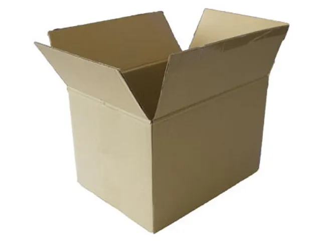 Verzenddoos enkele golf 3 mm bruin 340 x 280 x 60 mm