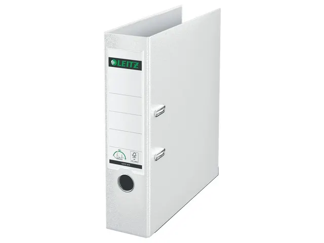 Ordner Leitz 1010 A4 80mm Pp Wit