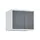 opzetkast,v. locker,2vak.,vak B 300mm,HxBxD 500x600x500mm,vleugeldeur