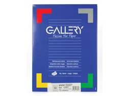 Gallery Witte Etiketten 38.1x21.2 mm Ronde Hoeken