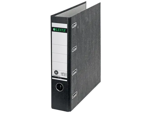 Ordner Leitz 1092 A4 75mm 2 Mechanieken Zwart 100% gerecycled karton