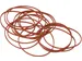 Elastieken 1,5x80mm 100g Rood