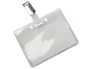 Badge Europel met strip en clip 90x60mm - 1