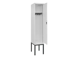 locker,HxBxD 2120x400x500mm,1vak,vak B 400mm,cil.-slot,voetonderstel