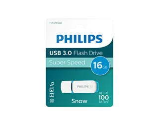 USB stick 3.0 Philips Snow USB-A 16GB blauw - 4