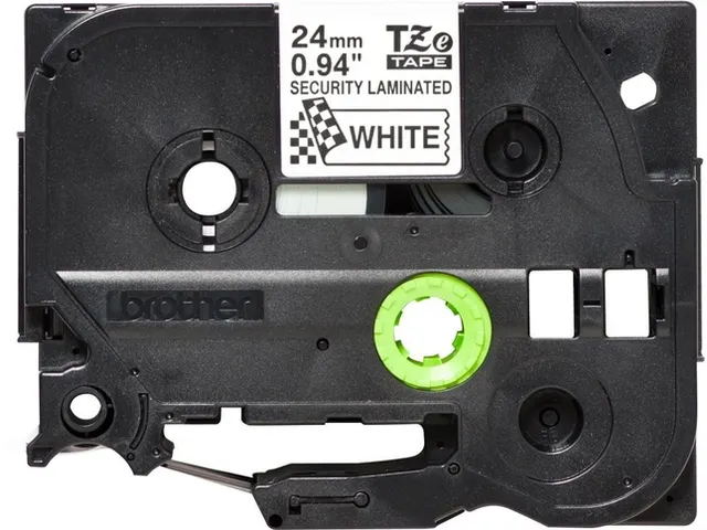 Labeltape Brother P-touch TZe-SE5 24mm wit