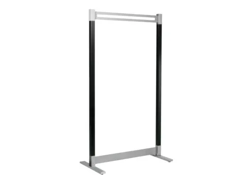 garderoberek,HxBxD 1700x1000x460mm,1kledingstang,staal,poedercoat.