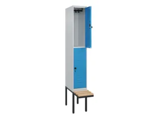 Dubbeldekse dekenkist,HxBxD 2120x300x815mm,1x2vak.,vak B 300mm - 2