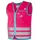 Crazy Monster Jacket Reflecterend Fluohesje Kind Roze Large