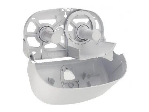 Toiletpapierdispener 2 Rollen Zwart