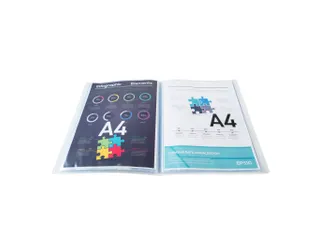 Showalbum Kreacover PP 80 tas A4 transp. - 3