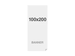 Print voor Banner 100x200cm 220g/m2 Multi Layer materiaal
