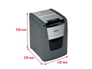 Papiervernietiger Rexel Optimum Auto+ 100X P-4 snippers 4x28mm - 5