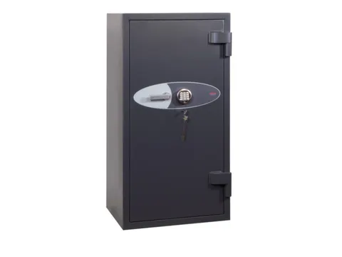 kluis,HxBxD 1310x670x545mm,3niveaus,romp RAL7024,front RAL7024