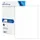 Mediarange Etiketten 70X37Mm 1200Stuk Wit Permanent