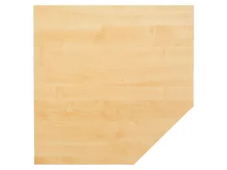 koppelelement voor bureau,90 °,HxBxD 680-760x1200x1200mm,blad esdoorn - 1