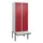 locker voor scheiding van kleding,HxBxD 2120x800x815mm,2vak