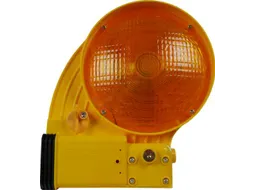 bakenlamp,LED,geel,HxBxD 290x200x85mm,m. schemerautomaat