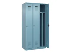 locker voor scheiding van kleding,HxBxD 1850x900x500mm,3vak