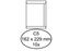 Store Envelop Hermes Akte C5 162x229mm Wit gegomd
