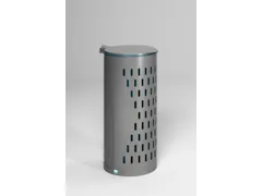 Afvalverzamelaar Zilver 120 Liter 850x380x440mm Met Deur