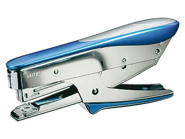 Niettang Leitz bovenlaadmodel P2 15 vel blauw