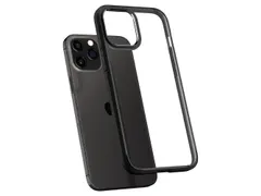 Ultra Hybrid Backcover voor de iPhone 12 (Pro) Zwart