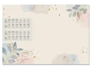 Designonderlegger Sigel Pastel Garden 25/26. 59.5x41cm 30 vel 80 grams - 2