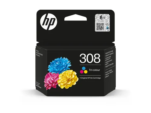 HP 308 Inktcartridge 3 Kleuren 7FP20UE Origineel