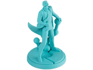 Polysonic PLA PRO HS TOUGH 1,75mm teal groen blauw 1kg - 2