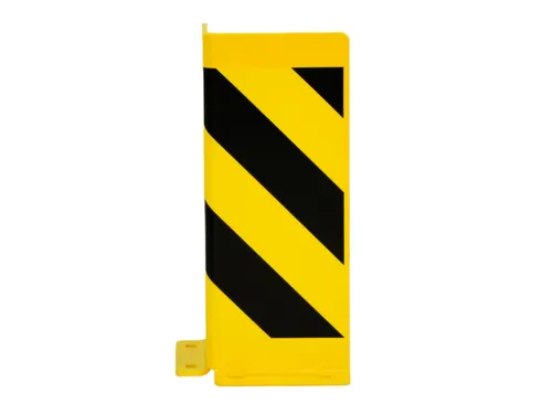 aanrijdbescherming voor stelling,v. binnen,HxL 400x160mm,staal