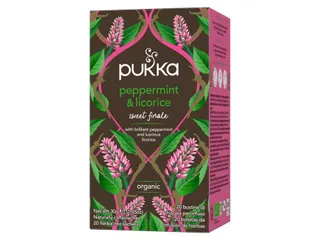 Thee Pukka peppermint licorice 20 zakjes - 1