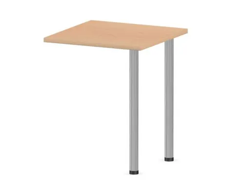 aanbouwtafel,i.h.v.,HxBxD 720-840x600x600mm,NE-esdoorn