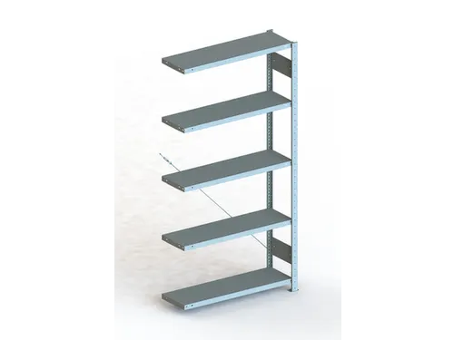 Inhaakstelling Aanbouwveld 2000x1000x300mm 5legborden 150kg