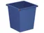 Vierkant Tapse Papierbak 27 Liter Blauw