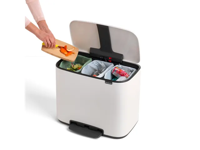 Bo Pedaalemmer 3x11 Liter Wit