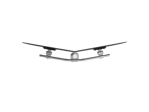 Viewmate Monitorarm Bureau 642 2 Schermen Zilver