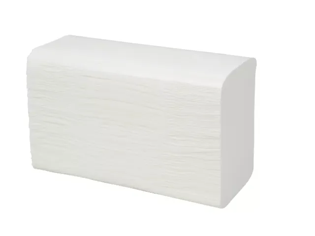 Handdoekpapier M-fold cellulose wit 3-laags 36x21,5cm 18x100 vellen