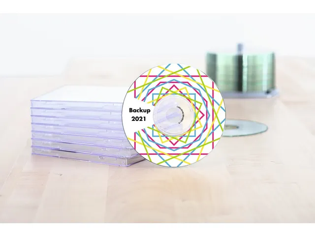 HERMA 4471 CD-etiketten Maxi A4 Ø116mm/41mm mat Wit 200 stuks